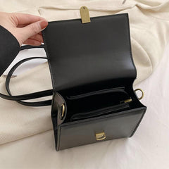 Retro Style Mini Flap Backpack Purse Top Handle School Bag