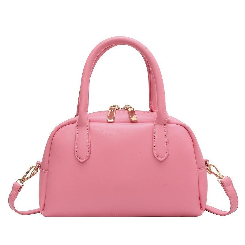 Stylish Crossbody Bag Women's Double Handle Purse