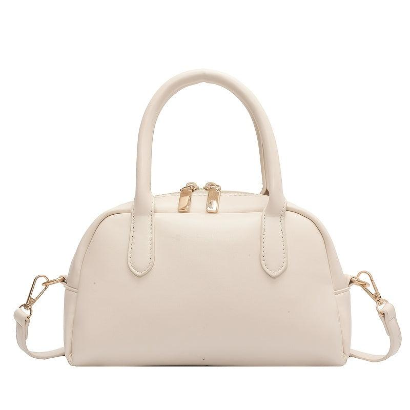 Stylish Crossbody Bag Women's Double Handle Purse