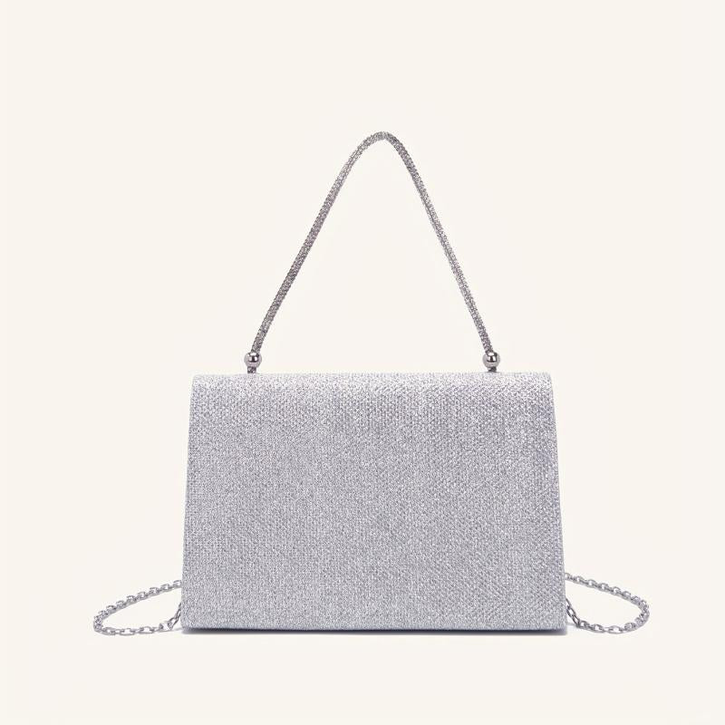 Rhinestone Evening Bag With Bow Formal Purse & Handbag