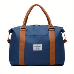 Colorblock Travel Storage Bag Portable Sports Shoulder Bag