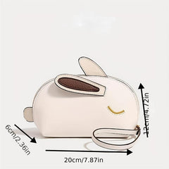 Mini Rabbit Coin Purse Cartoon Wrist Bag Handbag Gift