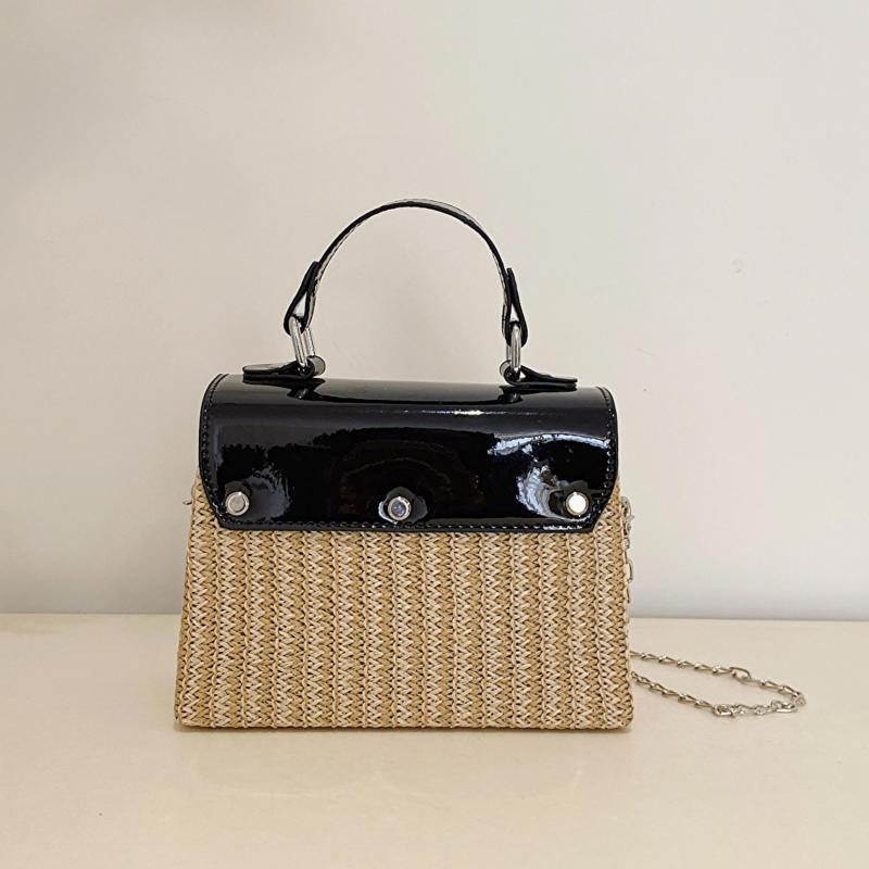 Mini Straw Woven Handheld Crossbody Bag