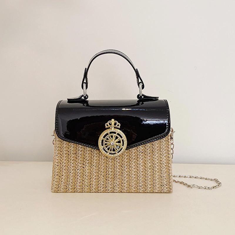 Mini Straw Woven Handheld Crossbody Bag