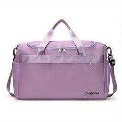 Colorblock Travel Bag Wet And Dry Separation Large Capacity