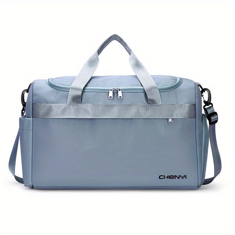 Colorblock Travel Bag Wet And Dry Separation Large Capacity