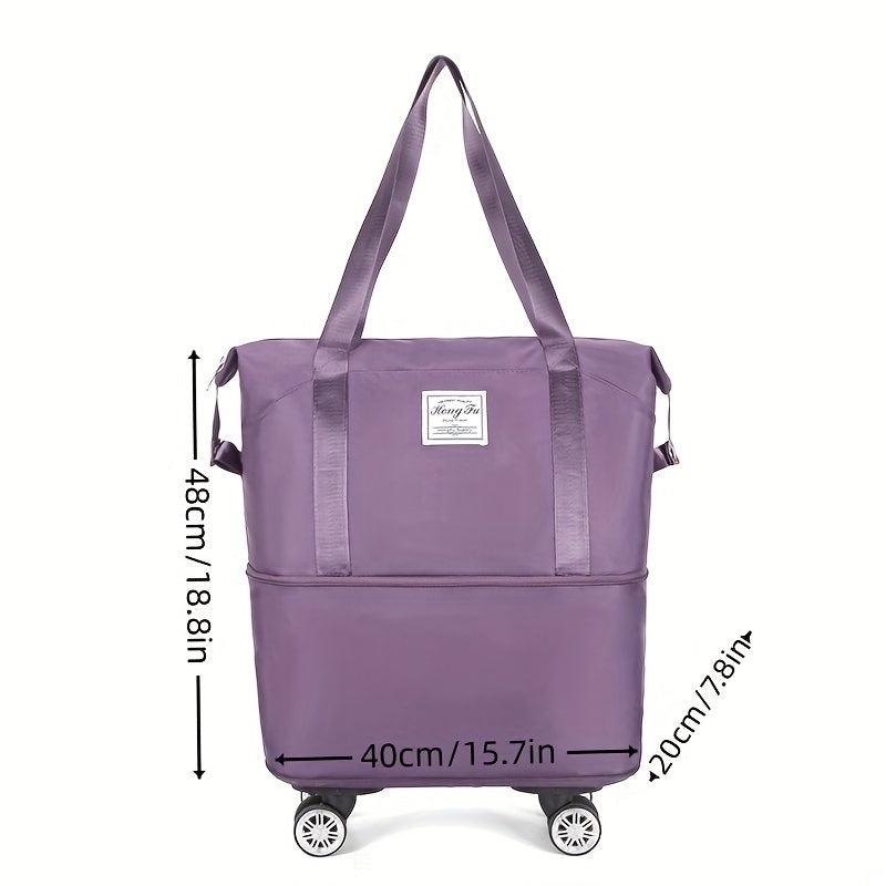 Large Capacity Duffle Handbag with Wheels