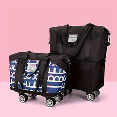 Large Capacity Duffle Handbag with Wheels