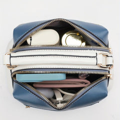 Women's Embroidered Crossbody Handbag Faux Leather Purse