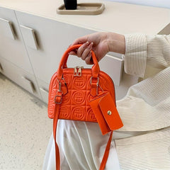 Crossbody Bag PU Leather Card Holder Pendant Shoulder Bag