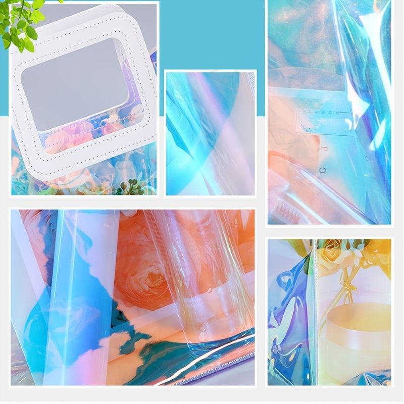 Clear Laser Tote Bag Waterproof Holographic Shoulder Beach Bag