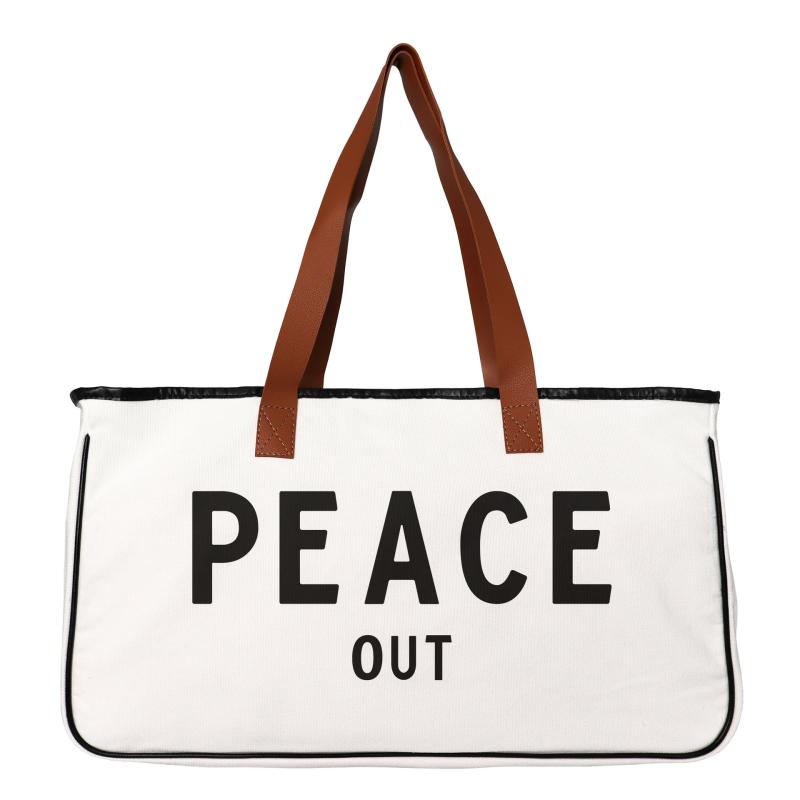 Large Capacity Canvas Tote Bag Lightweight Beach Handbag