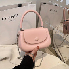 Flap Saddle Crossbody Bag Top Handle Shoulder Bag