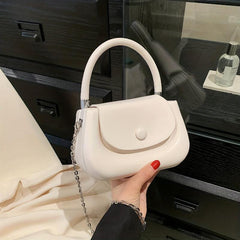 Flap Saddle Crossbody Bag Top Handle Shoulder Bag