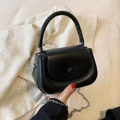 Flap Saddle Crossbody Bag Top Handle Shoulder Bag