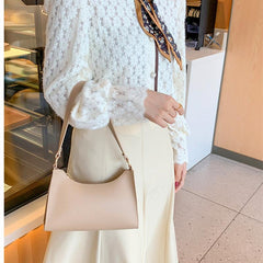 Solid Underarm Bag For Women - Shoulder Tote Bag