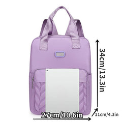 Large Capacity Travel Diaper Backpack Functional Storage Mommy Bag