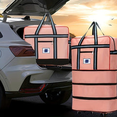 Large Capacity Travel Luggage Bag Versatile Storage Duffle Bag With Wheels