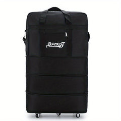 Large Capacity Travel Luggage Bag Versatile Storage Duffle Bag With Wheels
