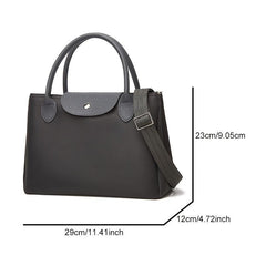 Classic Solid Satchel Bag Women's Handbag For Work Casual Crossbody