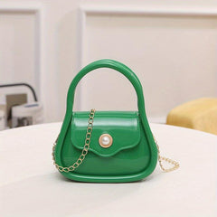 Minimalist Soldi Satchel Bag All Match Shoulder Chain Bag Small Handbag
