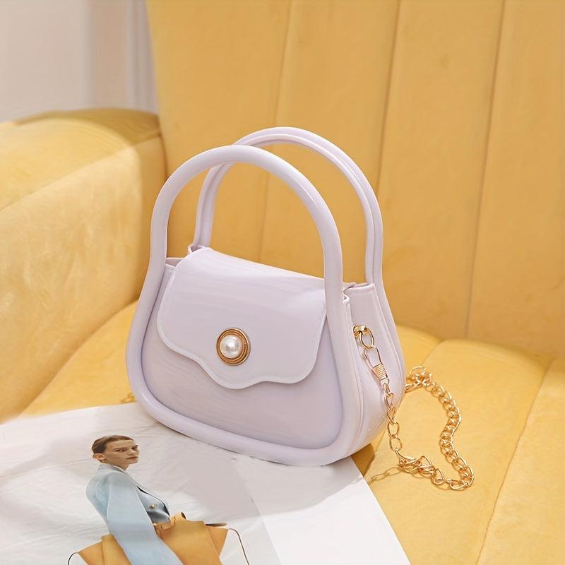 Minimalist Soldi Satchel Bag All Match Shoulder Chain Bag Small Handbag