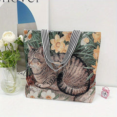 Vintage Pattern Shoulder Bag All Match Handbag Versatile Storage Bag