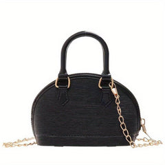 Mini Satchel Metal Chain Crossbody Bag Lipstick Bag Purse