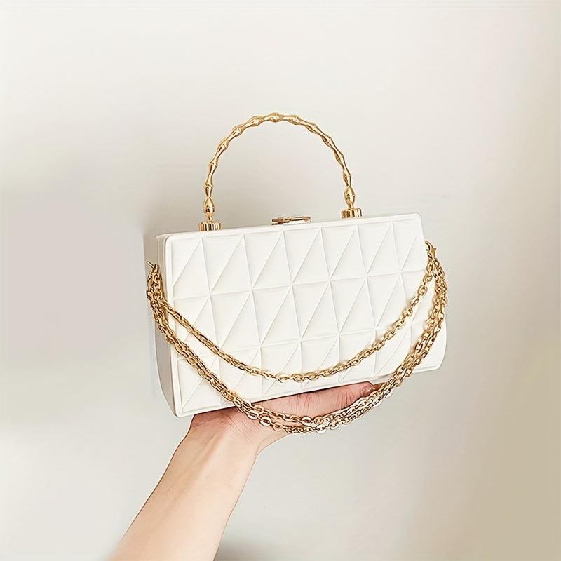 Square Shoulder Bag Top Handle Crossbody Bag