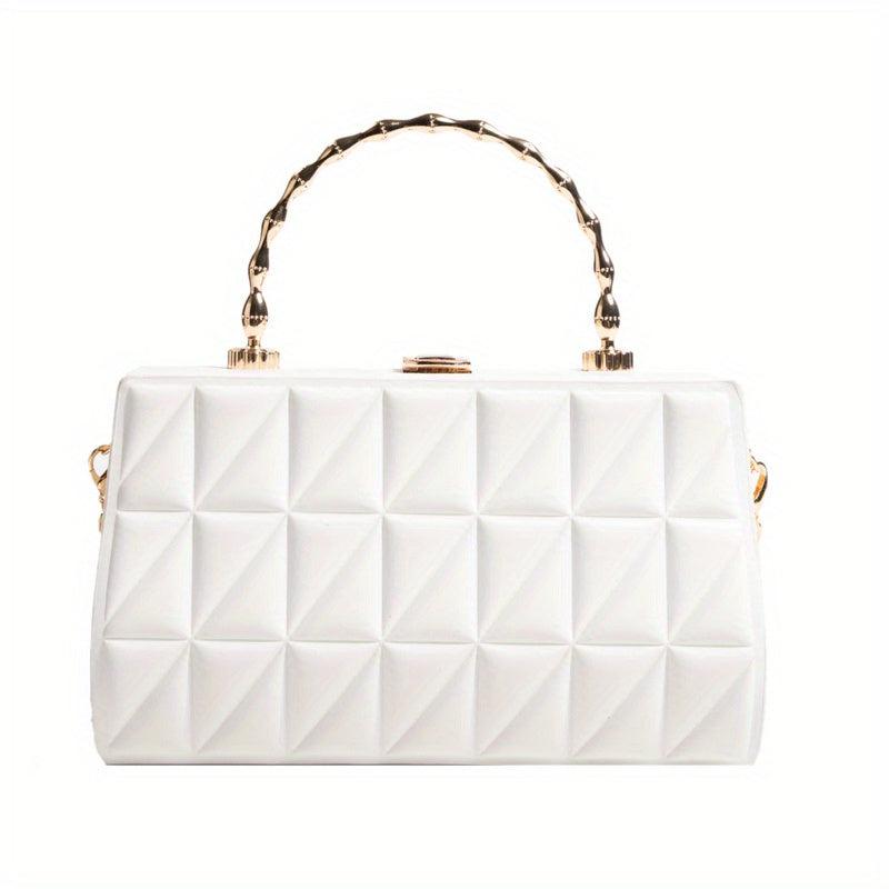 Square Shoulder Bag Top Handle Crossbody Bag