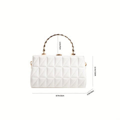 Square Shoulder Bag Top Handle Crossbody Bag