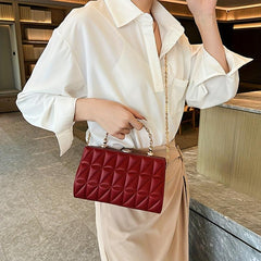 Square Shoulder Bag Top Handle Crossbody Bag