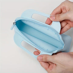 Waterproof Silicone Cosmetic Handbag Makeup Storage Organizer