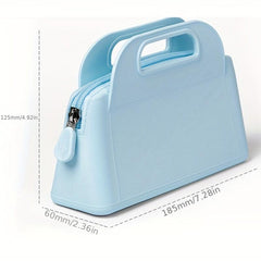 Waterproof Silicone Cosmetic Handbag Makeup Storage Organizer