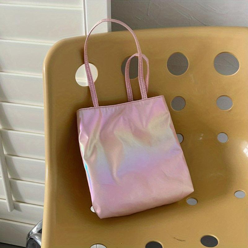 Laser Crossbody Bag Nylon Textured Handbag Women's Versatile Shoulder Bag
