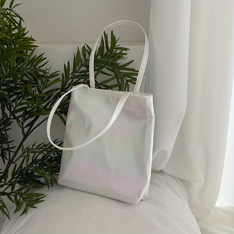 Laser Crossbody Bag Nylon Textured Handbag Women's Versatile Shoulder Bag