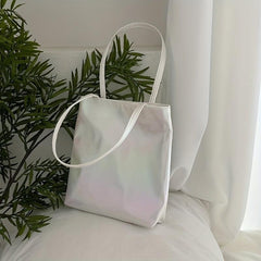 Laser Crossbody Bag Nylon Textured Handbag Women's Versatile Shoulder Bag
