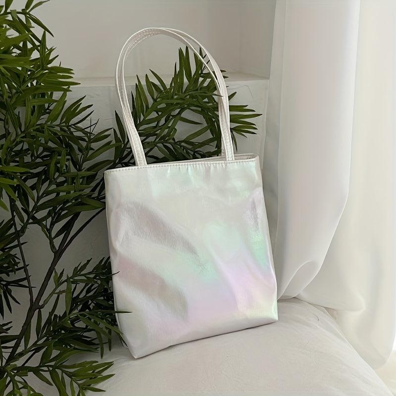 Laser Crossbody Bag Nylon Textured Handbag Women's Versatile Shoulder Bag