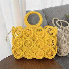 Mesh Tote Bag Large Capacity Beach Handbag