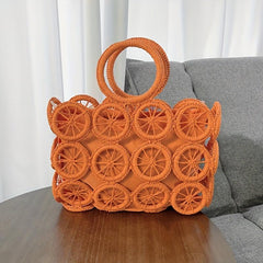 Mesh Tote Bag Large Capacity Beach Handbag