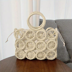 Mesh Tote Bag Large Capacity Beach Handbag