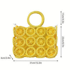 Mesh Tote Bag Large Capacity Beach Handbag
