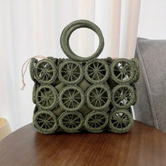 Mesh Tote Bag Large Capacity Beach Handbag