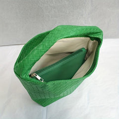 Large Capacity Woven Handbag Tote Hobo Bag for Women