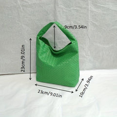 Large Capacity Woven Handbag Tote Hobo Bag for Women