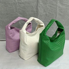Large Capacity Woven Handbag Tote Hobo Bag for Women