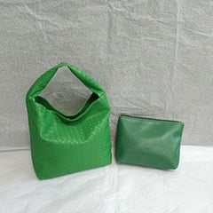 Large Capacity Woven Handbag Tote Hobo Bag for Women