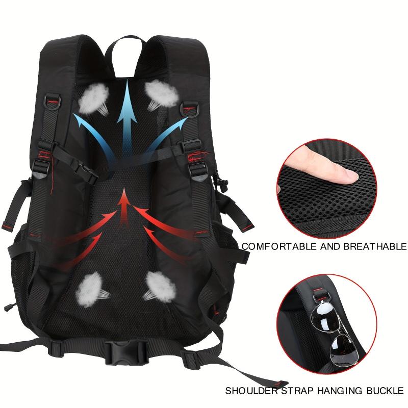 Large Capacity Outdoor Backpack Dacron Lightweight Mountaineering Backpack