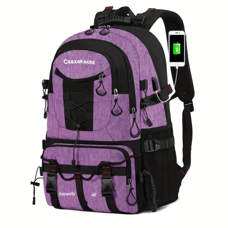 Large Capacity Outdoor Backpack Dacron Lightweight Mountaineering Backpack