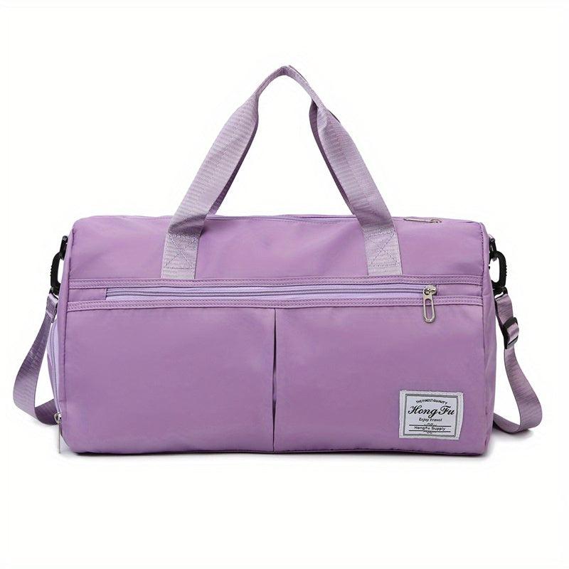 Sports Gym Bag With Shoes Compartment Travel Duffle Bag